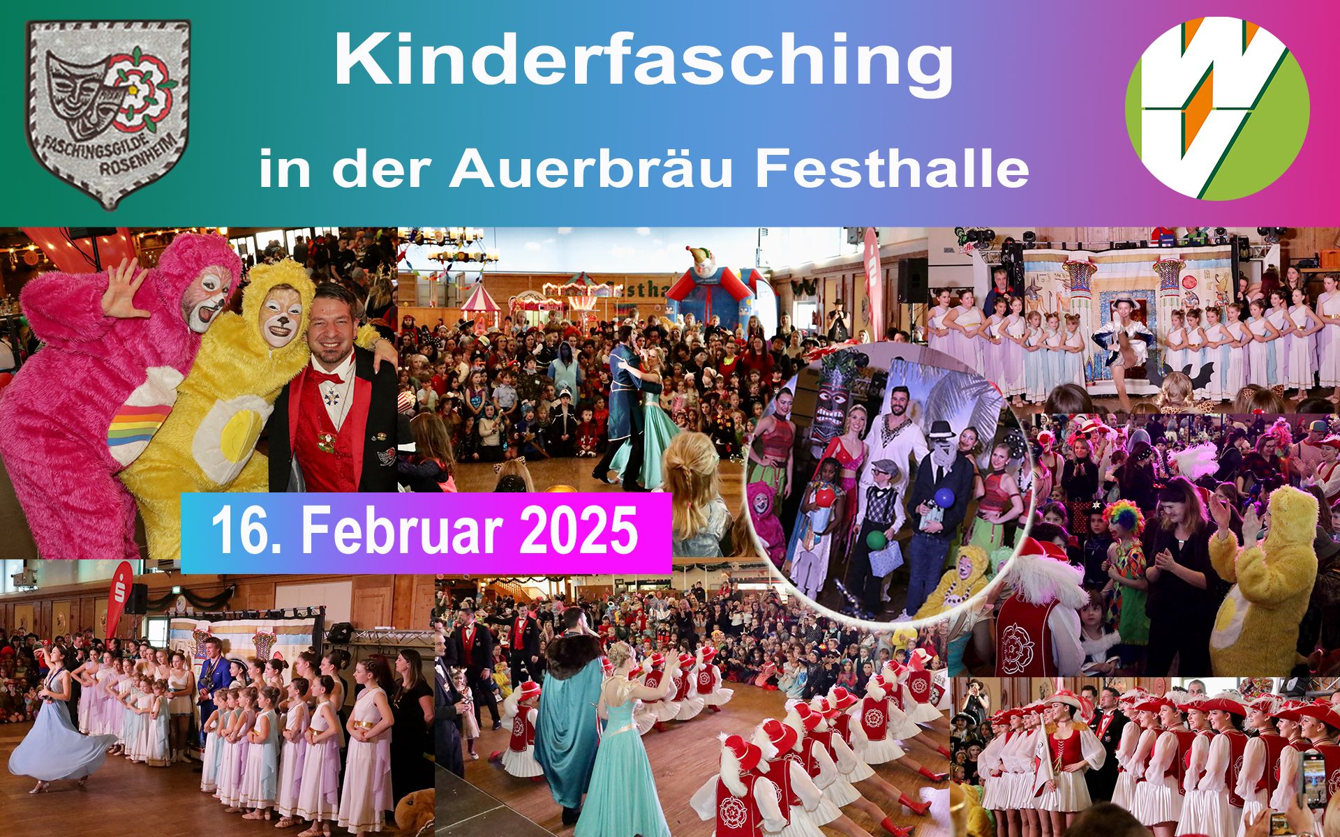 Kinderfasching in der Auerbräu Festhalle