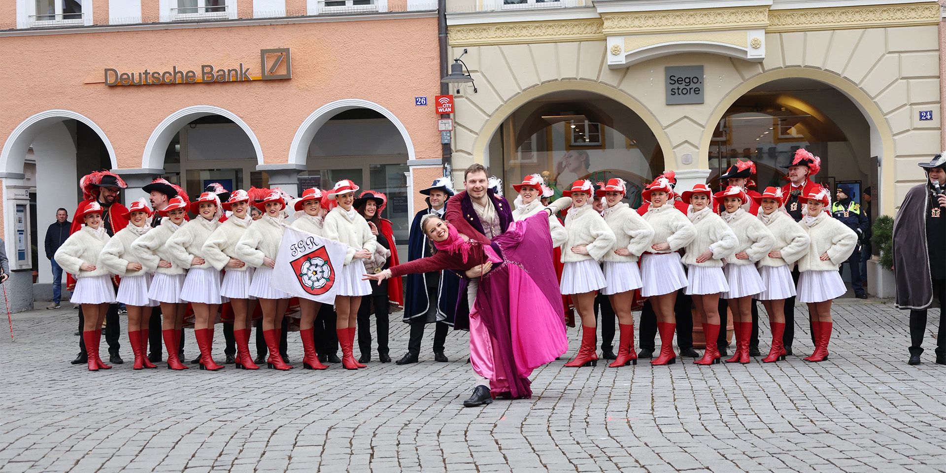 Faschingsgilde in geheimer Sponsorenmission